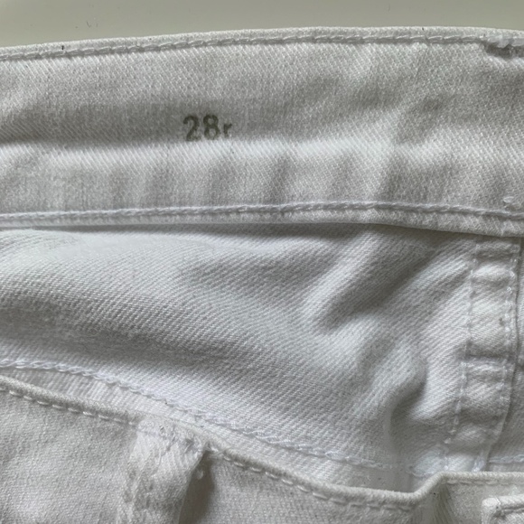 Gap white straight jeans - 28r - Picture 3 of 3